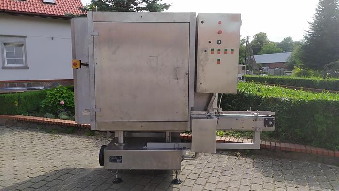 Used Napełniarka karuzelowa - gniazdowa w puszki, słoiki, opakowania plastikowe lub kartonowe firmy "MECOM"