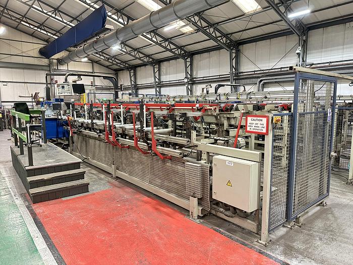 Gebruikt WEINIG  planing line Hydromat 22BL with bundling and stacking