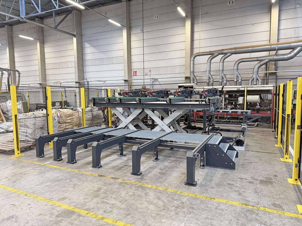 Gebruikt CORDEC outfeed with bundling and stacking