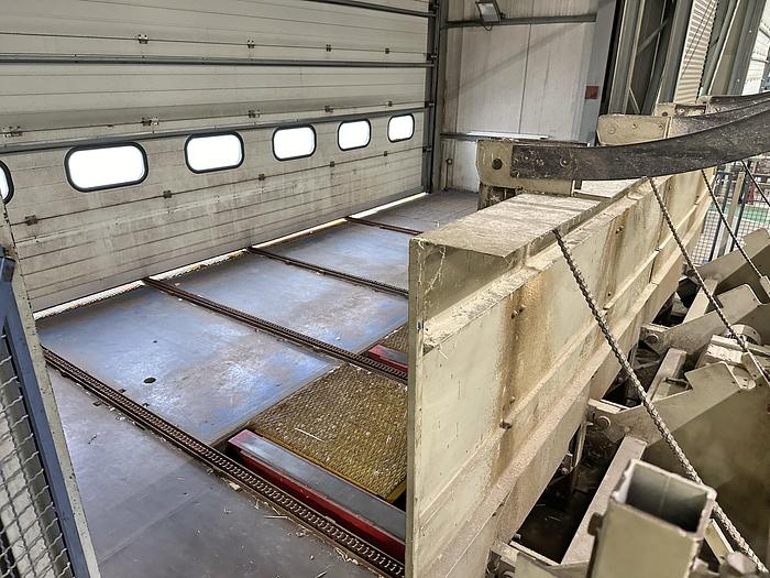 Gebruikt WEINIG  planing line Hydromat 22BL with bundling and stacking