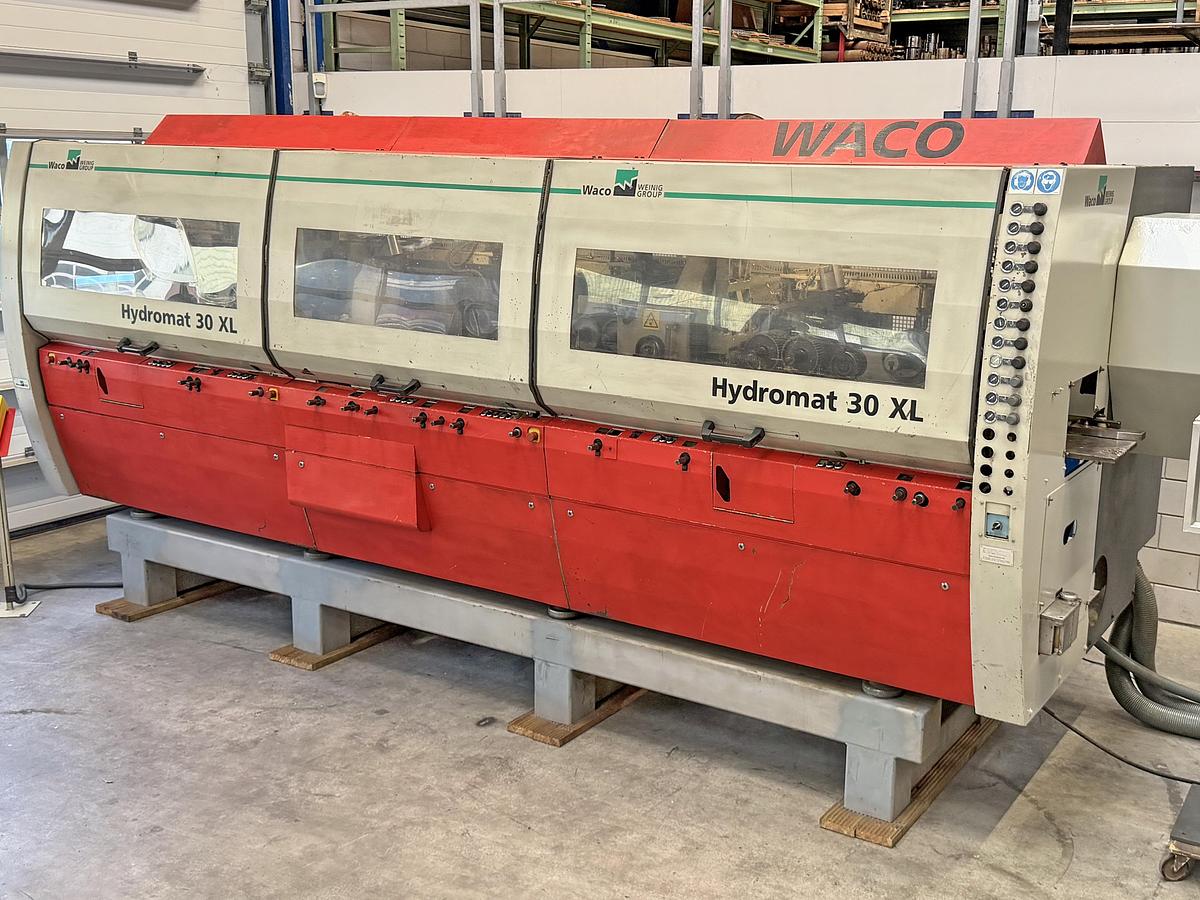 Gebruikt WEINIG high speed planing line Hydromat 30 XL