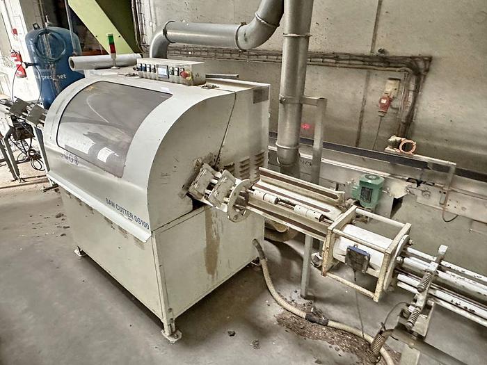 Used DI PIU  Brikettenpers lijn BRIK MB100