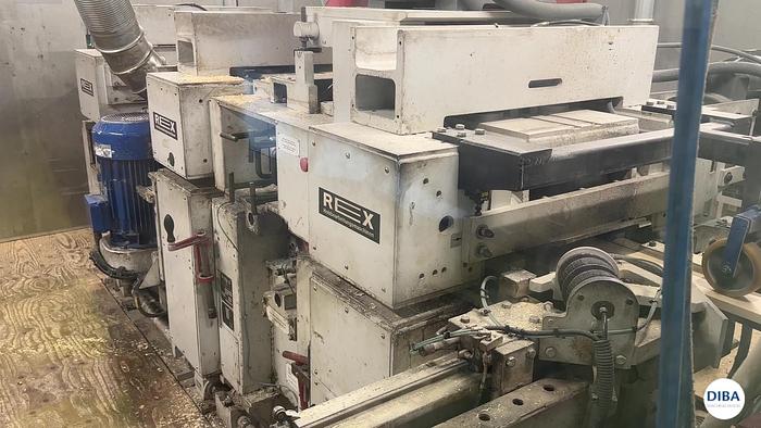 Gebruikt REX - KALLFASS  high speed planing and cutting line
