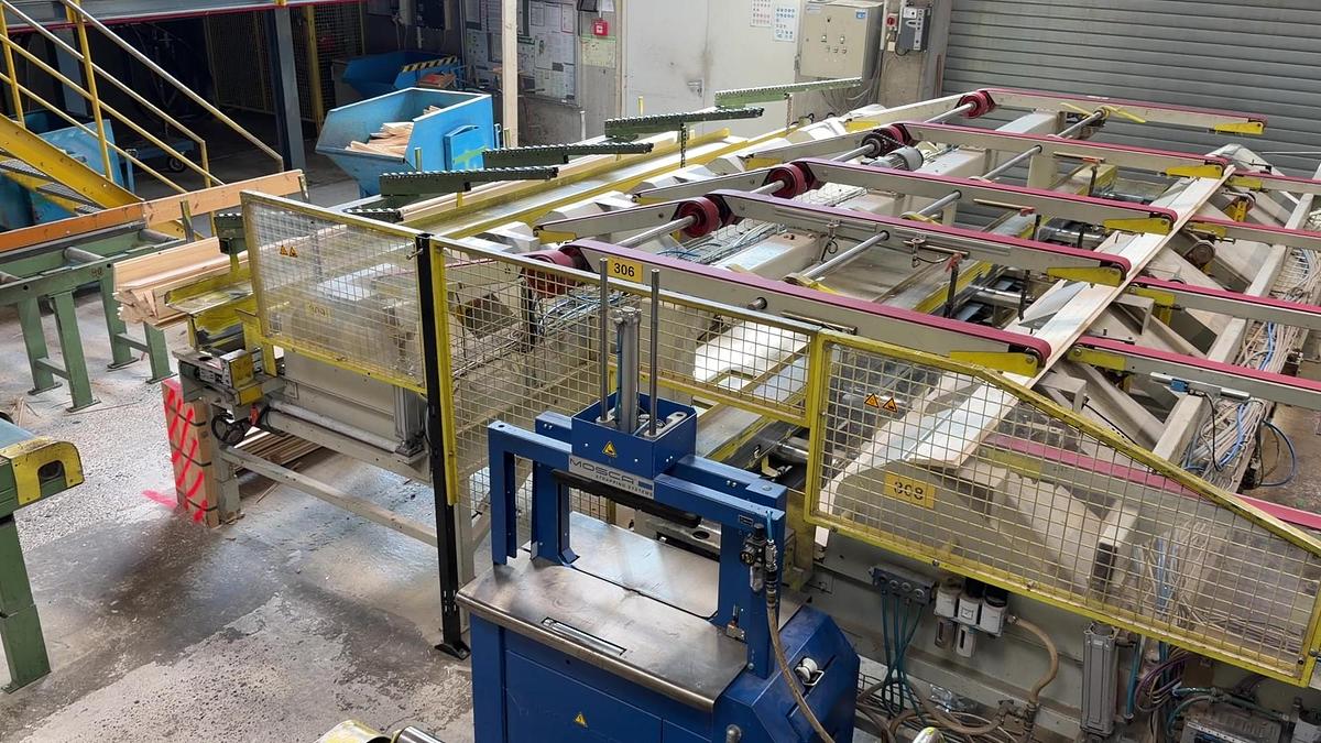 Gebruikt Waco - Jonab - Kallfass high speed cutting-planing-bundling line