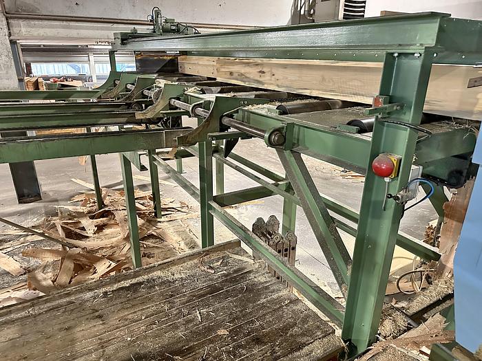 Gebruikt Automation for multirip saw line