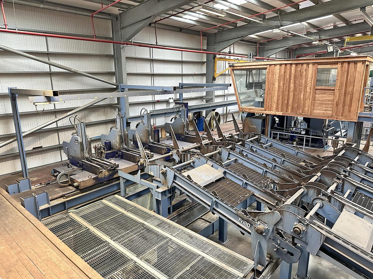 Gebruikt PRIMULTINI sawmill SII 1600 CFN WSF + DRC edging line