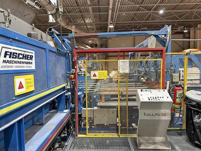 Gebruikt KALLFASS  automatic bundling and wrapping line