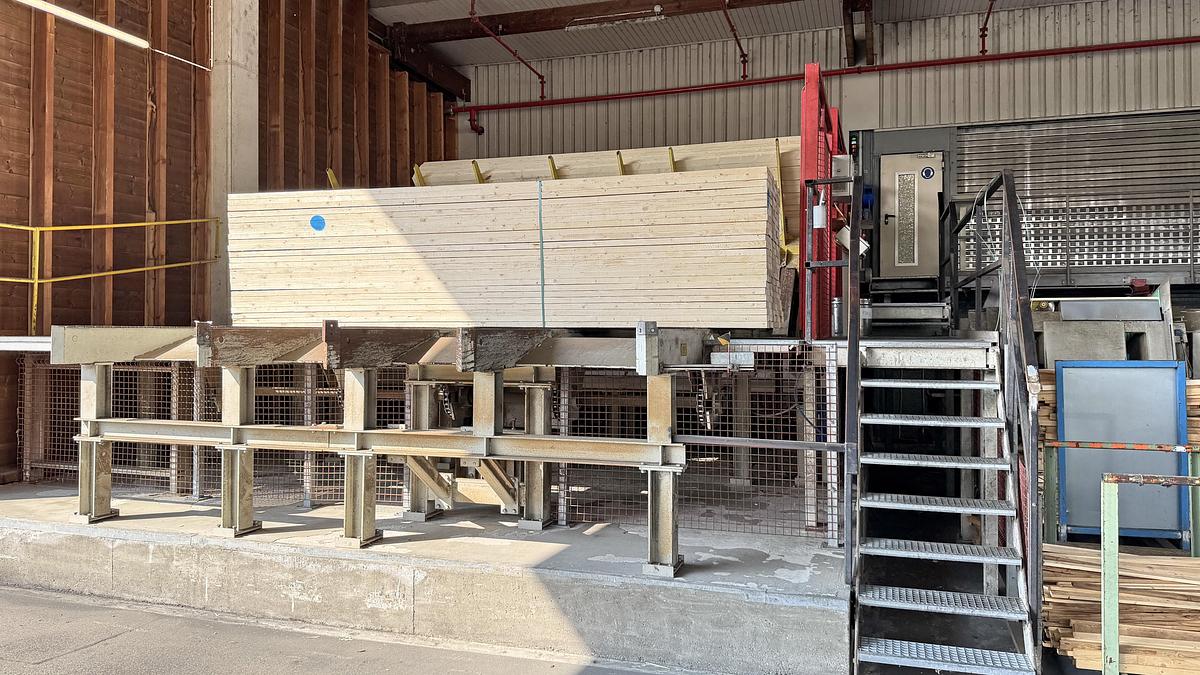Gebruikt Waco - Jonab - Kallfass high speed cutting-planing-bundling line
