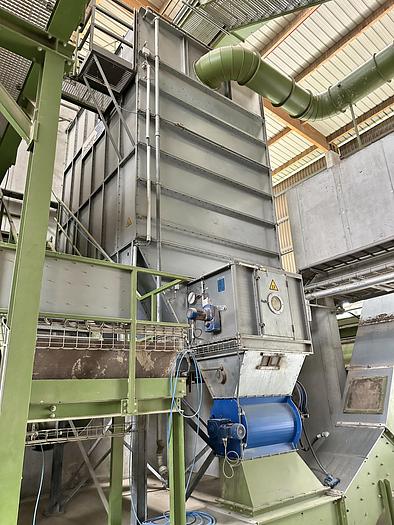 Gebruikt Vecoplan / Swiss Combi houtchips lijn met hamermolen en bandroger