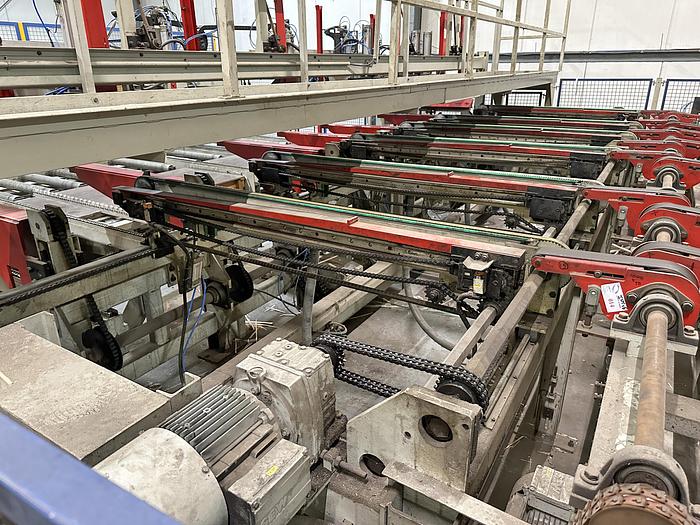 Gebruikt WEINIG  planing line Hydromat 22BL with bundling and stacking