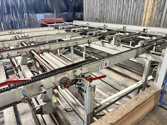 Gebruikt WEINIG high speed planing line Hydromat 30 XL