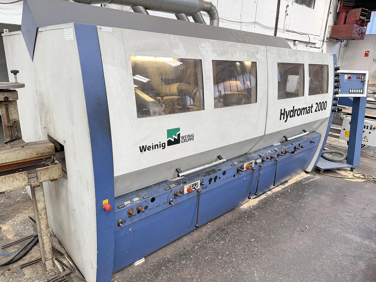 Gebruikt WEINIG Powermat 2000 planing line