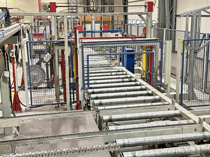 Gebruikt WEINIG  planing line Hydromat 22BL with bundling and stacking