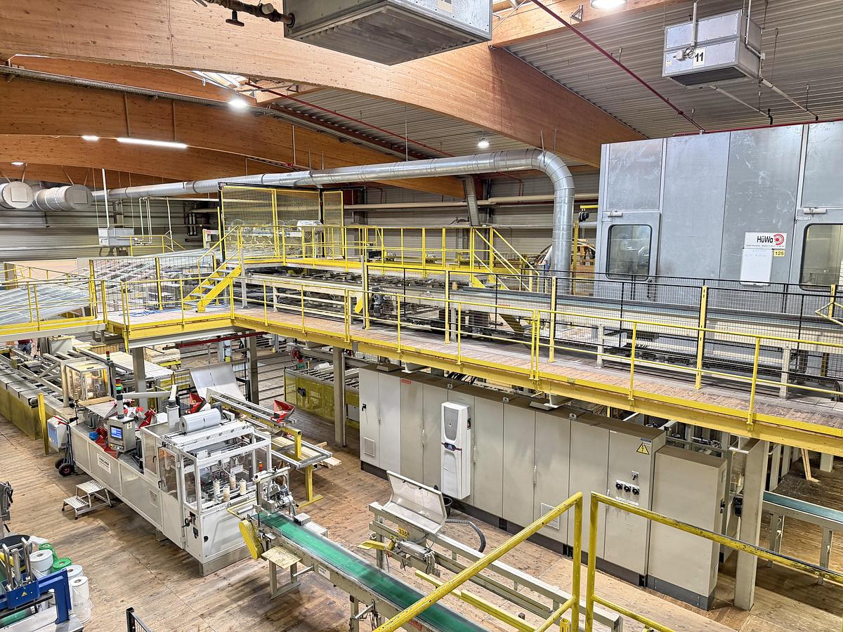 Gebruikt WACO - LECAB - WoodEye high speed planing-cutting-bundling line