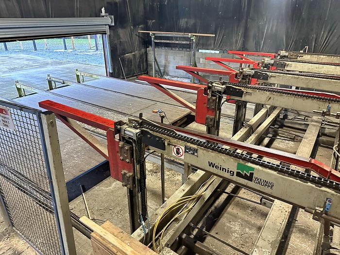 Gebruikt WEINIG high speed planing line Hydromat 30 XL