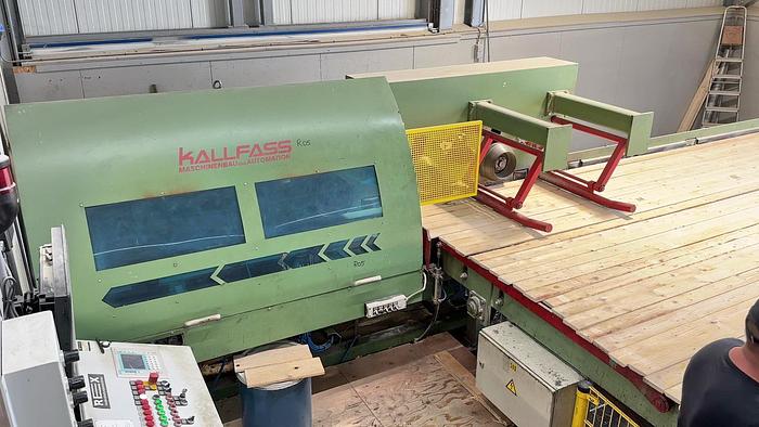 Gebruikt REX - KALLFASS  high speed planing and cutting line