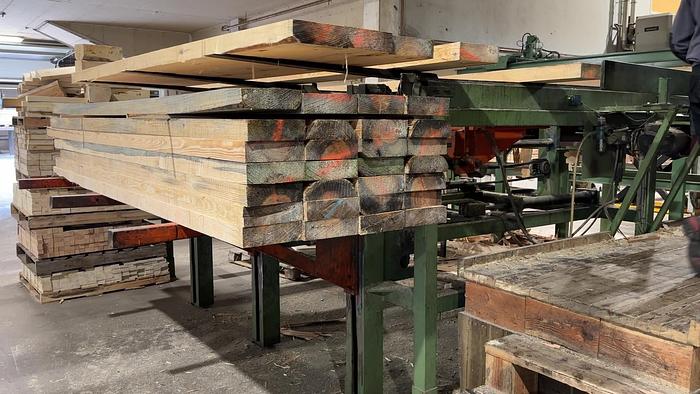 Gebruikt Automation for multirip saw line