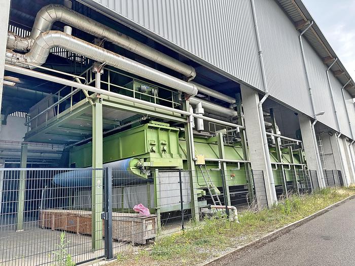 Gebruikt Vecoplan / Swiss Combi Houtchips lijn met hamermolen en bandroger