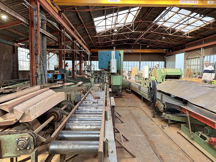 Gebruikt Complete zagerij voor tropisch hardhout