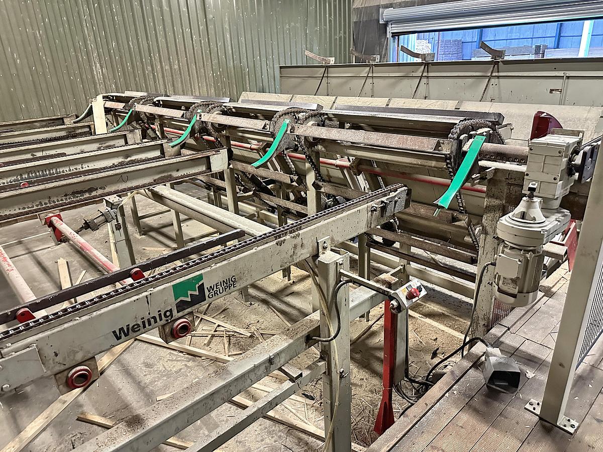 Gebruikt WEINIG high speed planing line Hydromat 30 XL