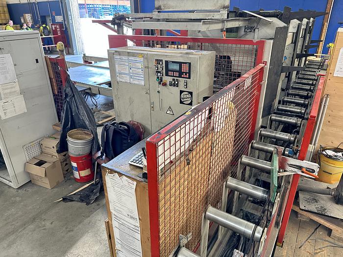 Gebruikt WEINIG  planing line Hydromat 22BL with bundling and stacking