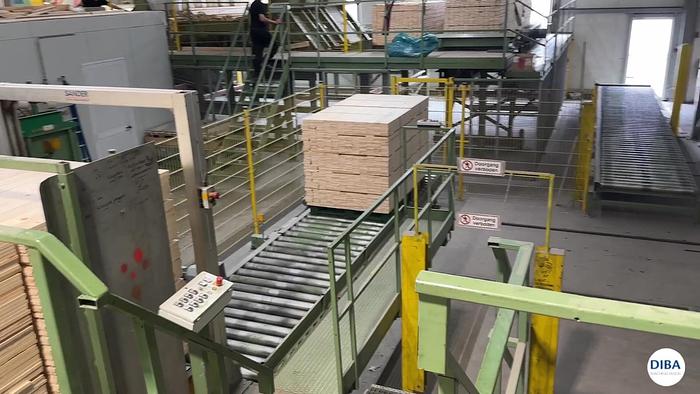 Gebruikt REX - KALLFASS  high speed planing and cutting line