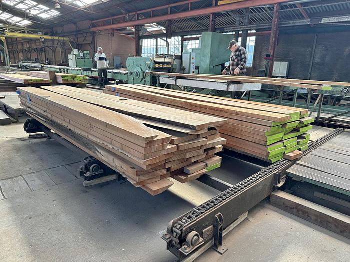 Gebruikt Complete zagerij voor tropisch hardhout