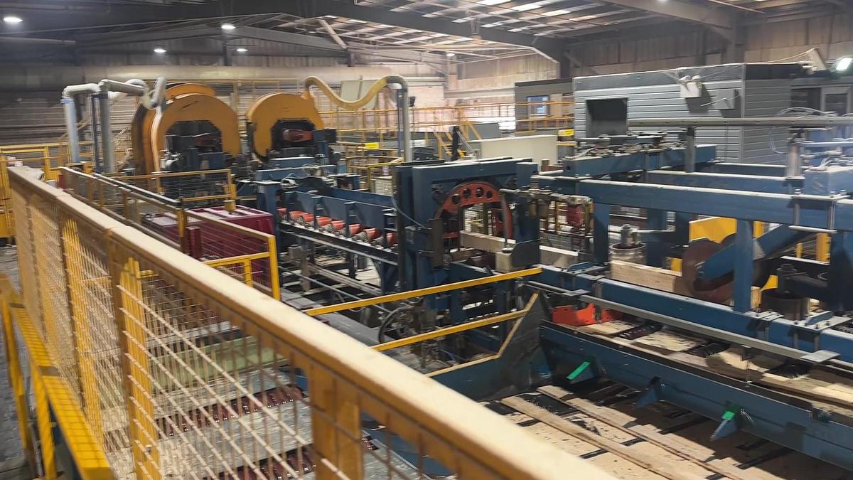 Gebruikt Söderhamn Eriksson canter-quadro sawmill + sorting