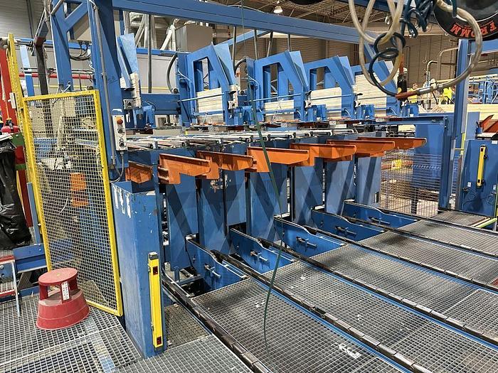 Gebruikt KALLFASS  automatic bundling and wrapping line