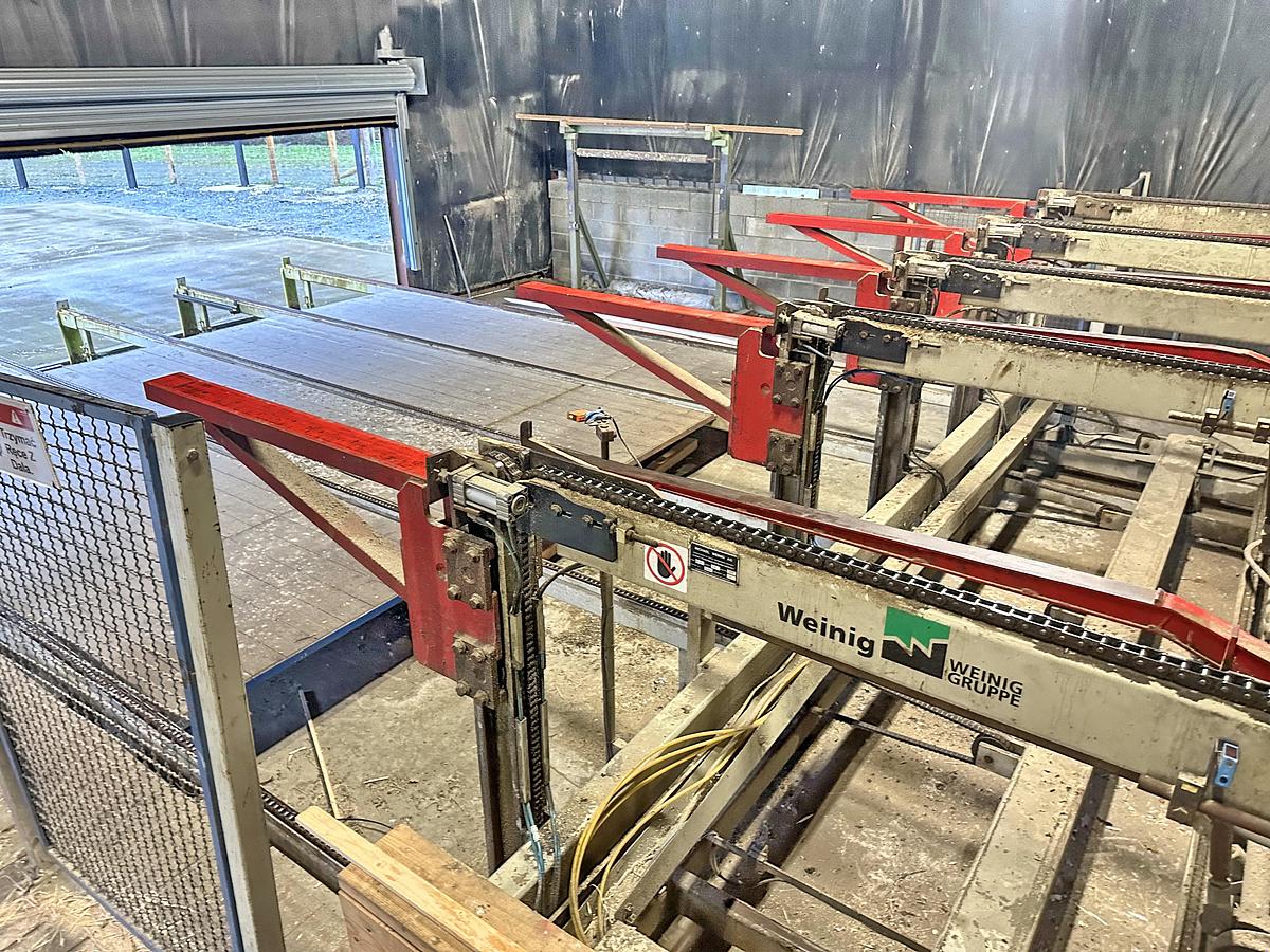 Gebruikt WEINIG high speed planing line Hydromat 30 XL