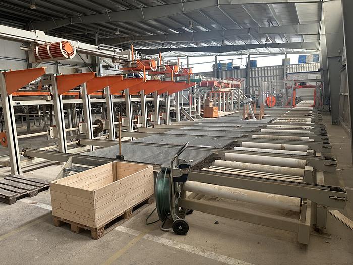 Gebruikt WACO + KUJOKON twin resaw line BKW