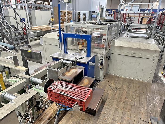 Gebruikt WEINIG  planing line Hydromat 22BL with bundling and stacking