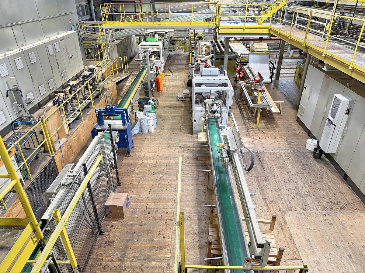 Gebruikt WACO - LECAB - WoodEye high speed planing-cutting-bundling line