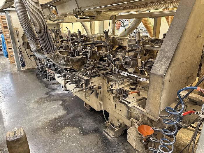 Gebruikt WEINIG  planing line Hydromat 22BL with bundling and stacking