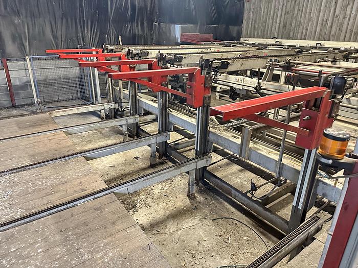 Gebruikt WEINIG high speed planing line Hydromat 30 XL