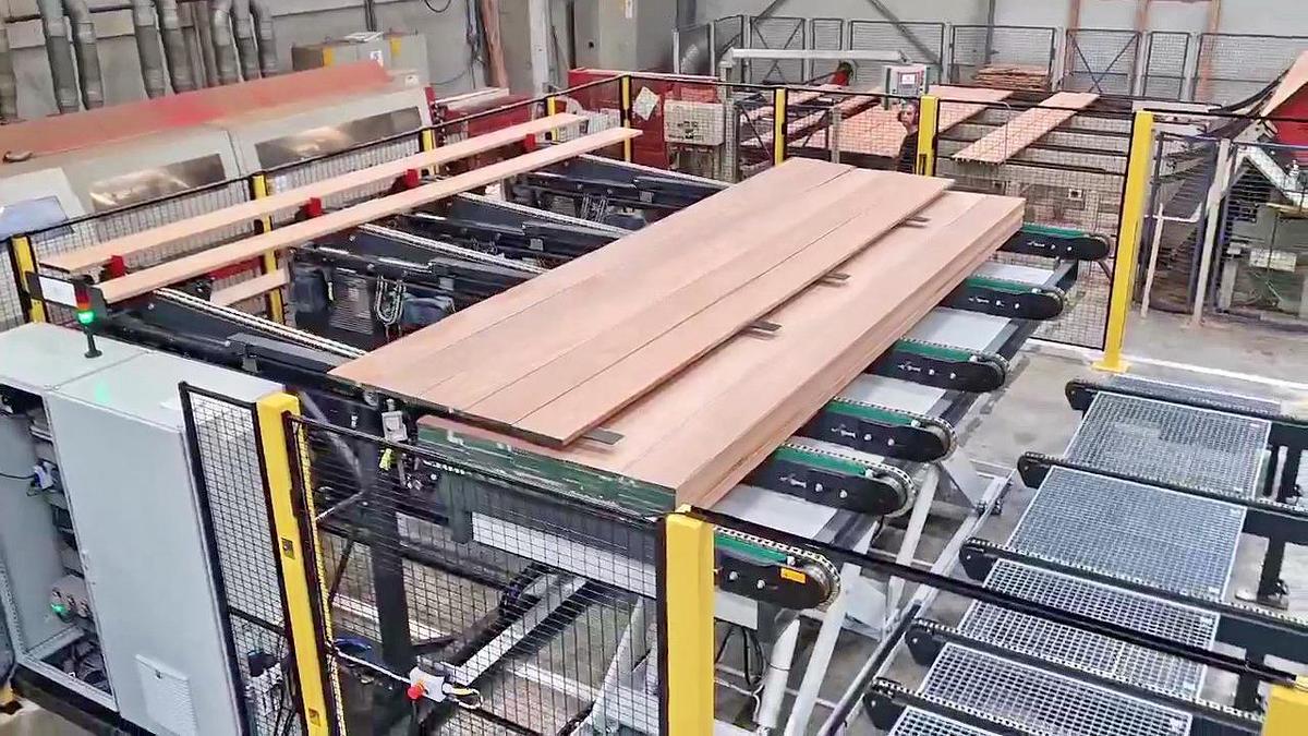 Gebruikt CORDEC outfeed with bundling and stacking