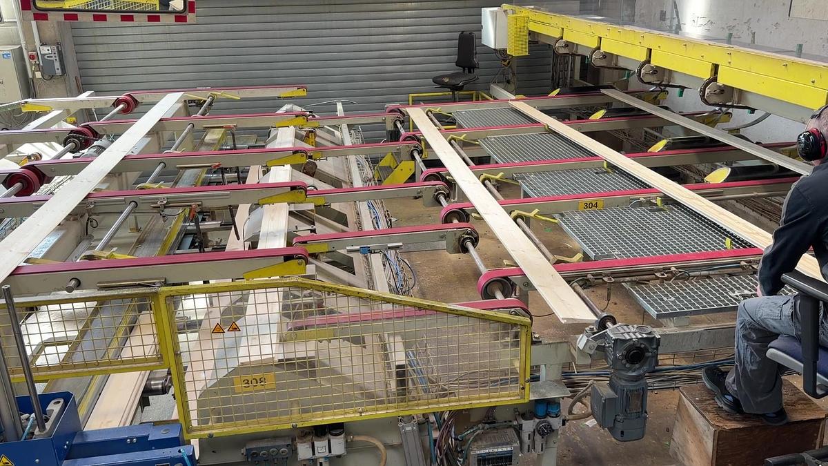 Gebruikt Waco - Jonab - Kallfass high speed cutting-planing-bundling line