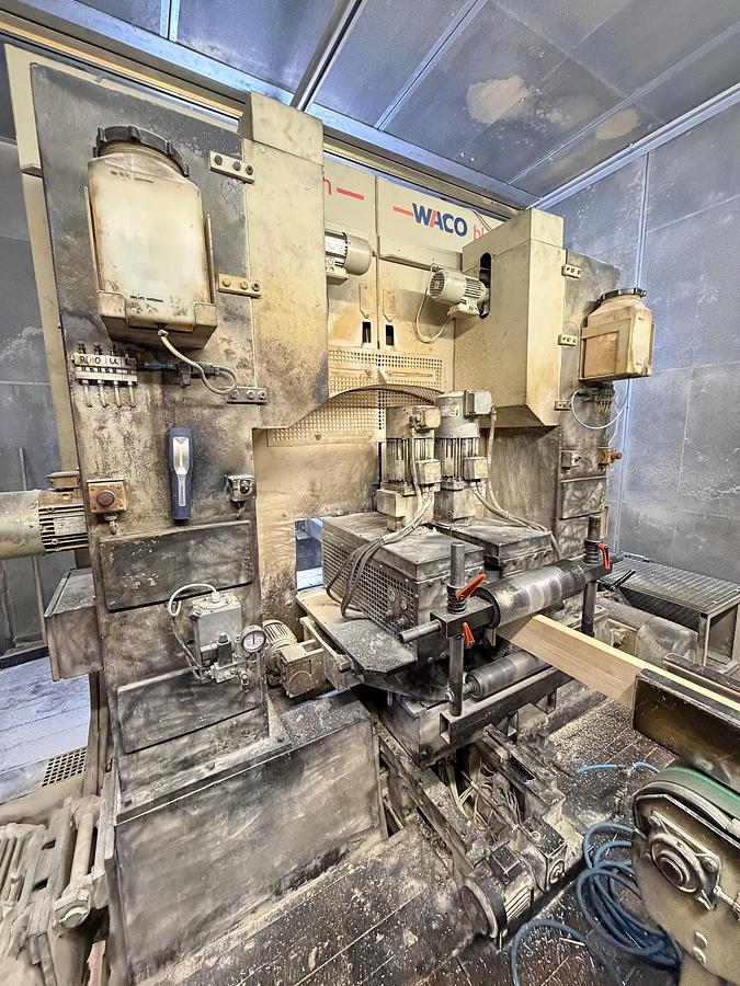 Gebruikt WACO - LECAB - WoodEye high speed planing-cutting-bundling line