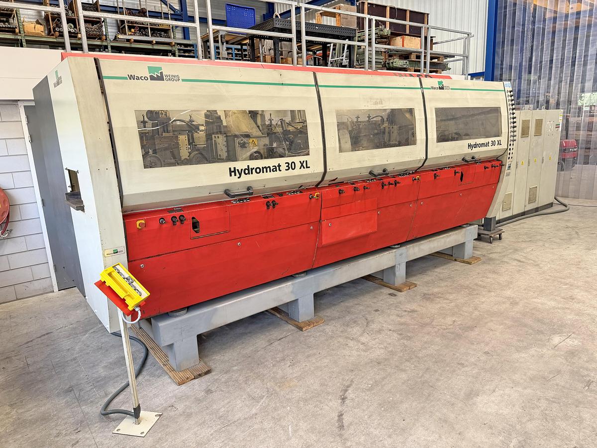 Gebruikt WEINIG high speed planing line Hydromat 30 XL