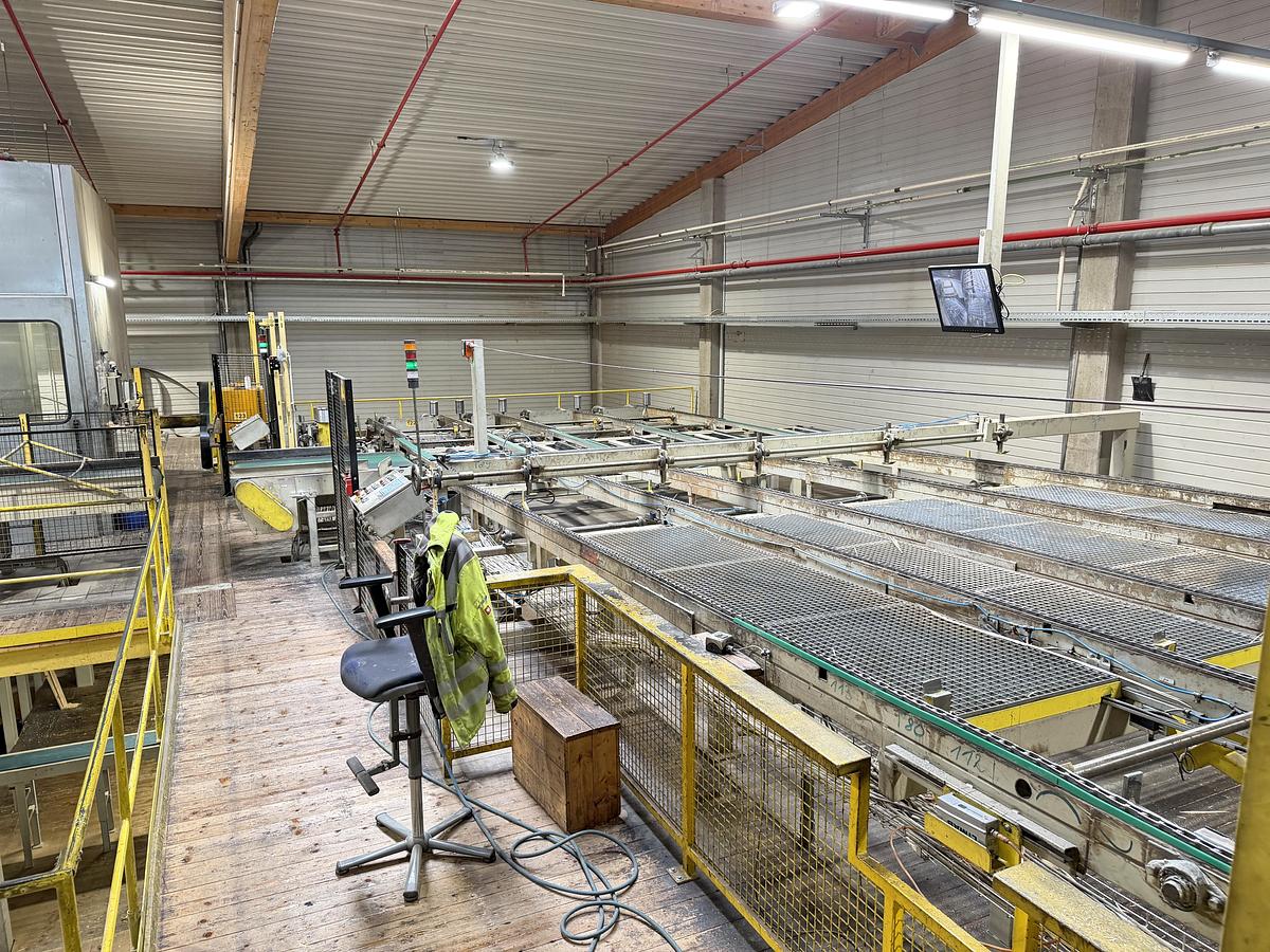 Gebruikt WACO - LECAB - WoodEye high speed planing-cutting-bundling line