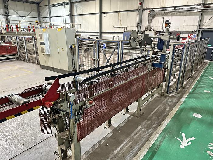 Gebruikt WEINIG  planing line Hydromat 22BL with bundling and stacking