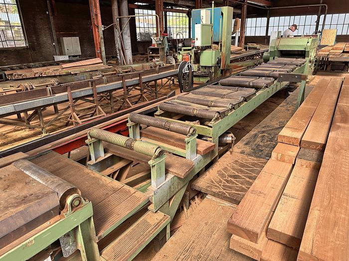 Gebruikt Complete zagerij voor tropisch hardhout