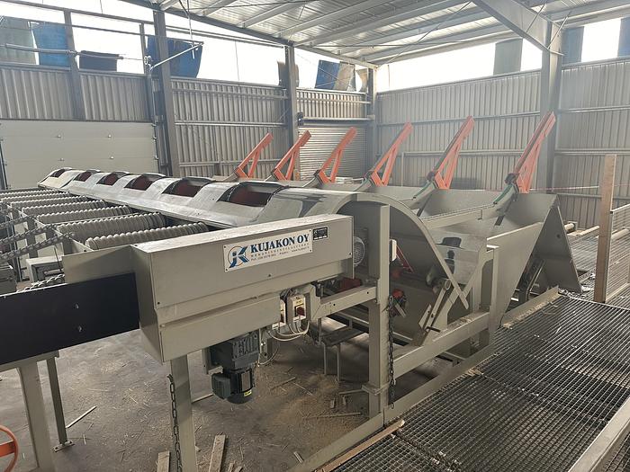 Gebruikt WACO + KUJOKON twin resaw line BKW
