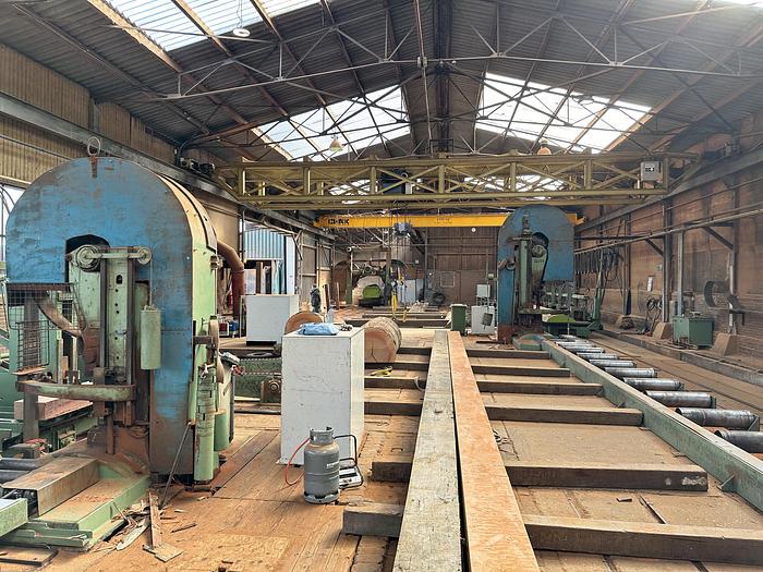 Gebruikt Complete zagerij voor tropisch hardhout