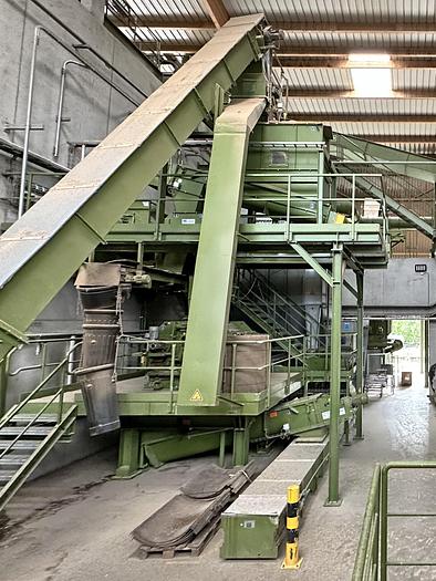 Gebruikt Vecoplan / Swiss Combi houtchips lijn met hamermolen en bandroger