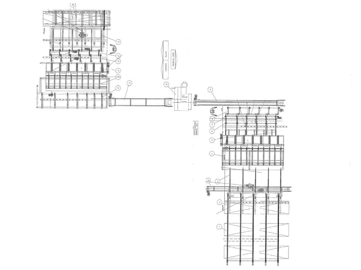Gebruikt WACO + KUJAKON resaw line BKW