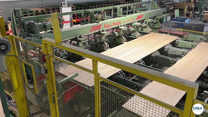 Gebruikt REX - KALLFASS  high speed planing and cutting line