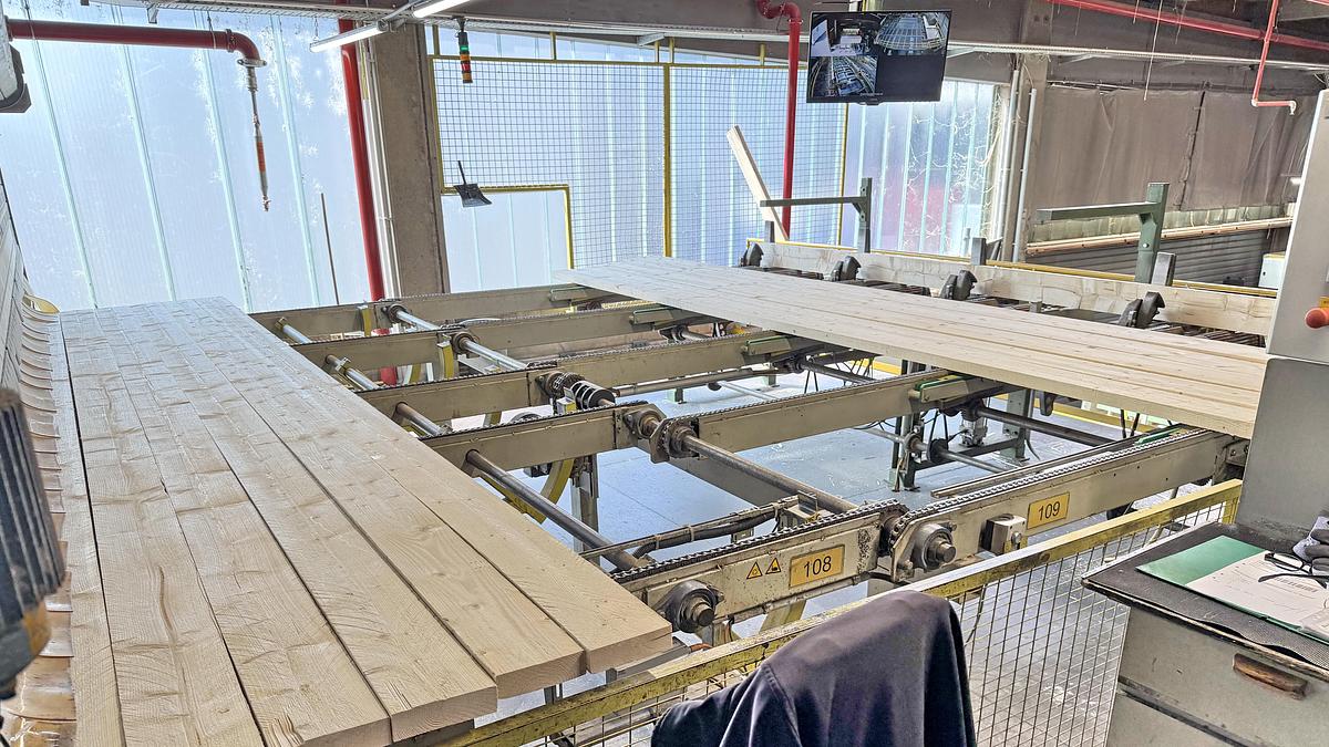 Gebruikt Waco - Jonab - Kallfass high speed cutting-planing-bundling line