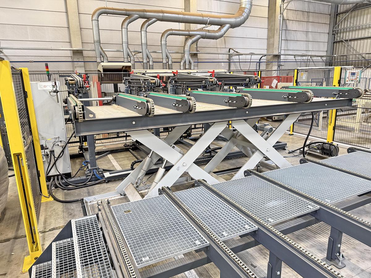 Gebruikt CORDEC outfeed with bundling and stacking