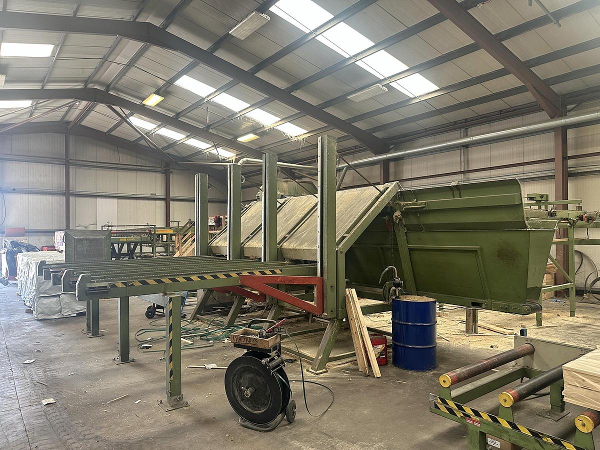 Gebruikt WACO resaw line BKW-Twin